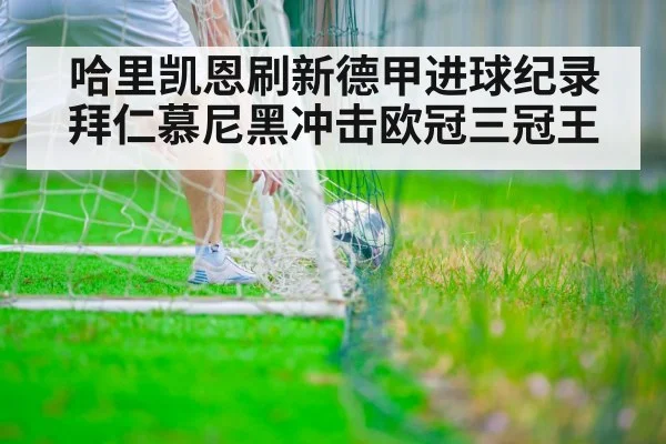 哈里凯恩刷新德甲进球纪录 拜仁慕尼黑冲击欧冠三冠王