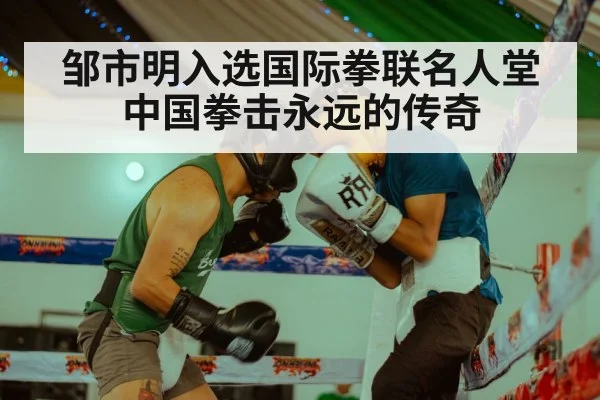 邹市明入选国际拳联名人堂 中国拳击永远的传奇